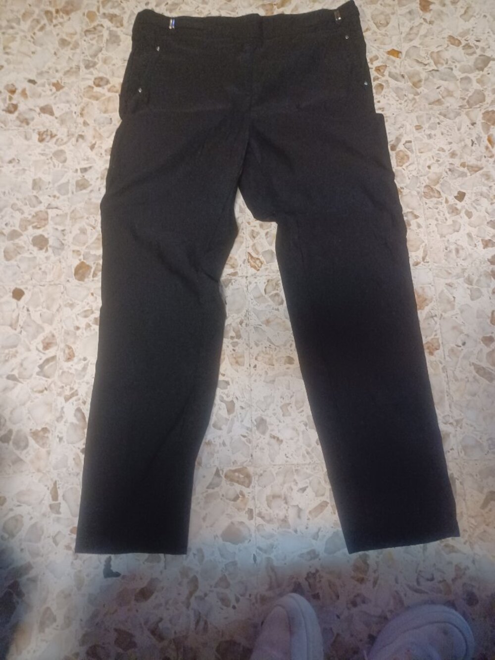 Kate Park Women's Pull-On Dressy Stretchy Pants 1X Black